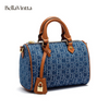 Women's Shoulder Bag 2025 New Cowboy Splicing Pillow Bag, Casual Party Women's Handbag